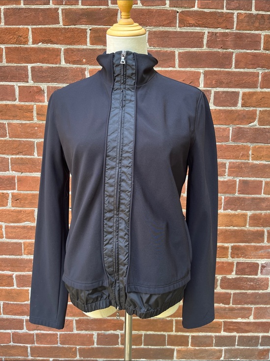 Prada Jackets & Blazers - Vintage Prada Zip Jacket with Quilted Zip Placket